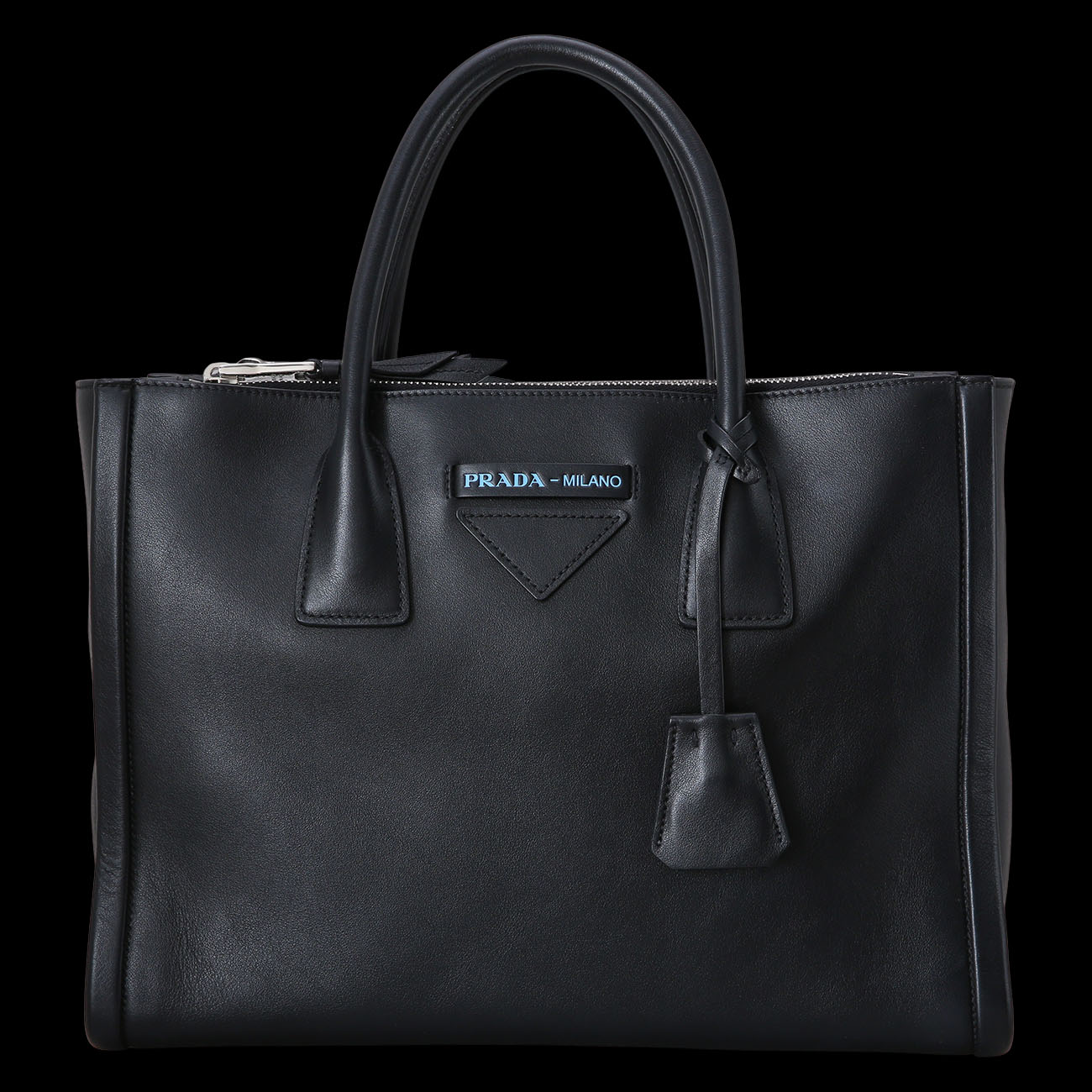 PRADA(USED)프라다 1ba183 그레이스 카프 토트겸 숄더백