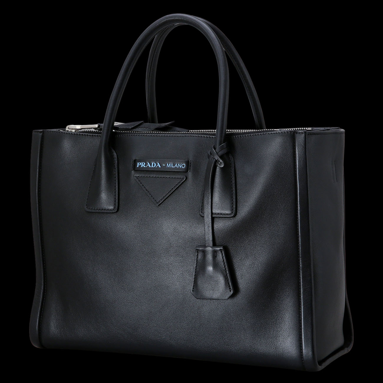 PRADA(USED)프라다 1ba183 그레이스 카프 토트겸 숄더백