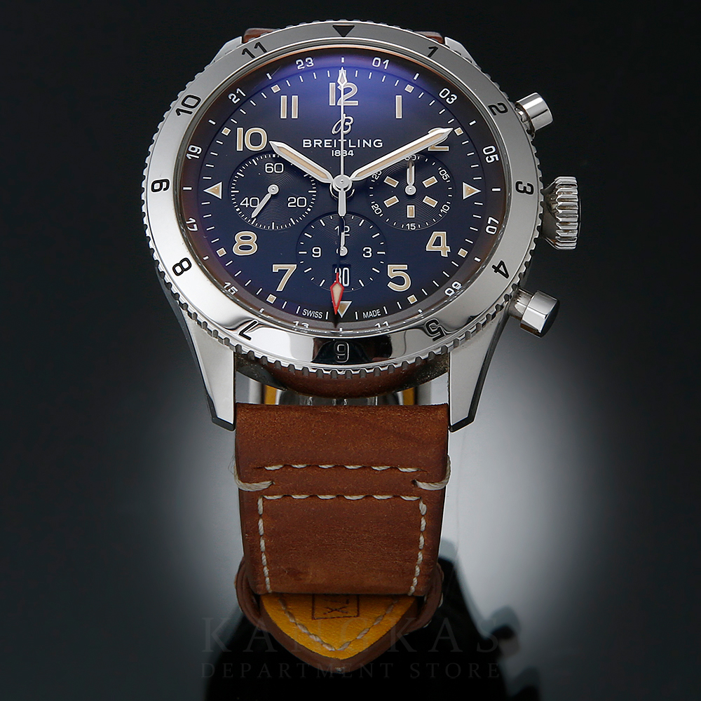 BREITLING(USED)브라이틀링 슈퍼 AVI B04 크로노 GMT 머스탱