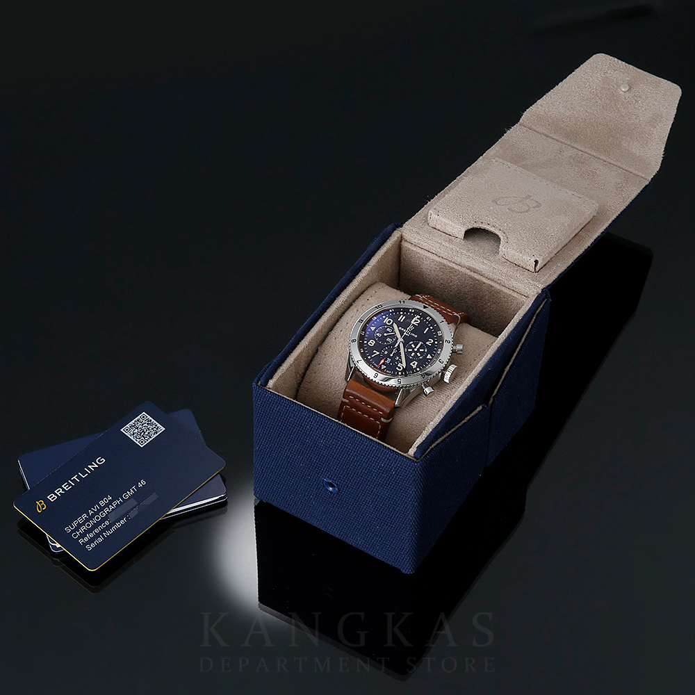 BREITLING(USED)브라이틀링 슈퍼 AVI B04 크로노 GMT 머스탱