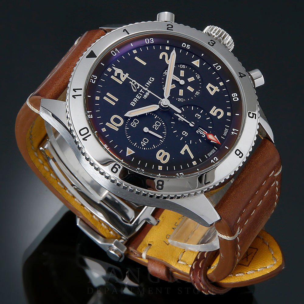 BREITLING(USED)브라이틀링 슈퍼 AVI B04 크로노 GMT 머스탱