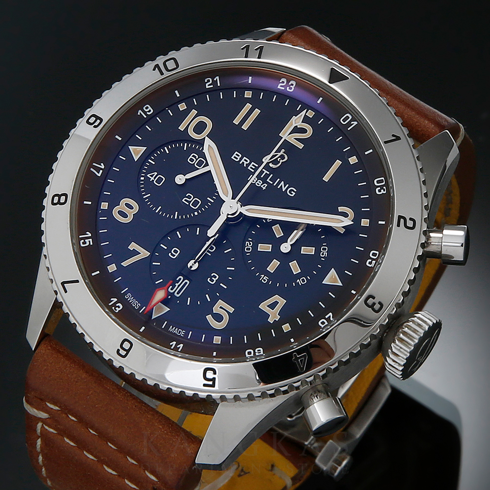 BREITLING(USED)브라이틀링 슈퍼 AVI B04 크로노 GMT 머스탱