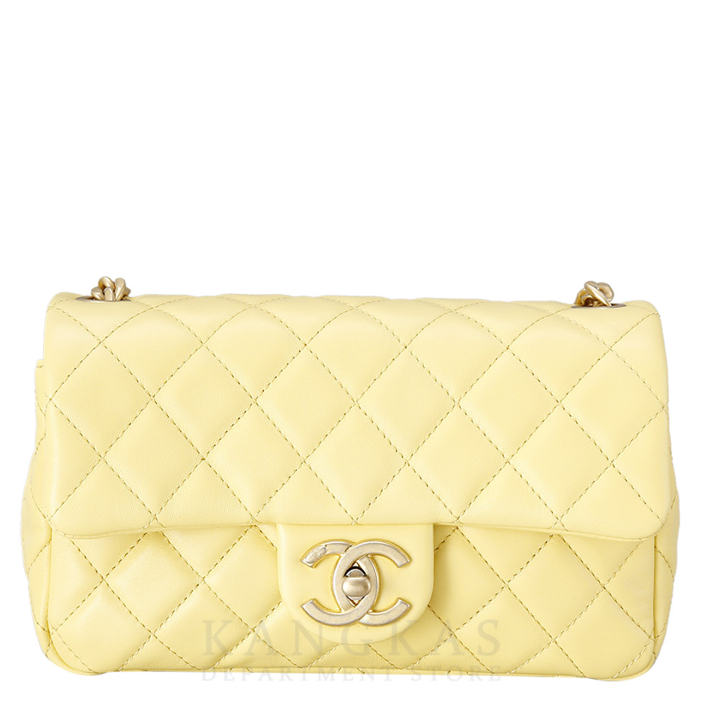 CHANEL(USED)샤넬 클래식 램스킨 뉴미니 쥬얼 체인