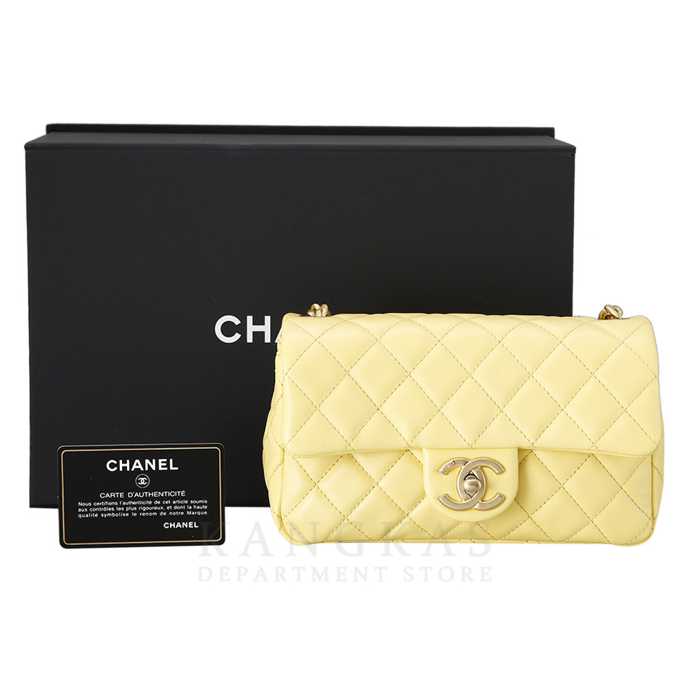 CHANEL(USED)샤넬 클래식 램스킨 뉴미니 쥬얼 체인