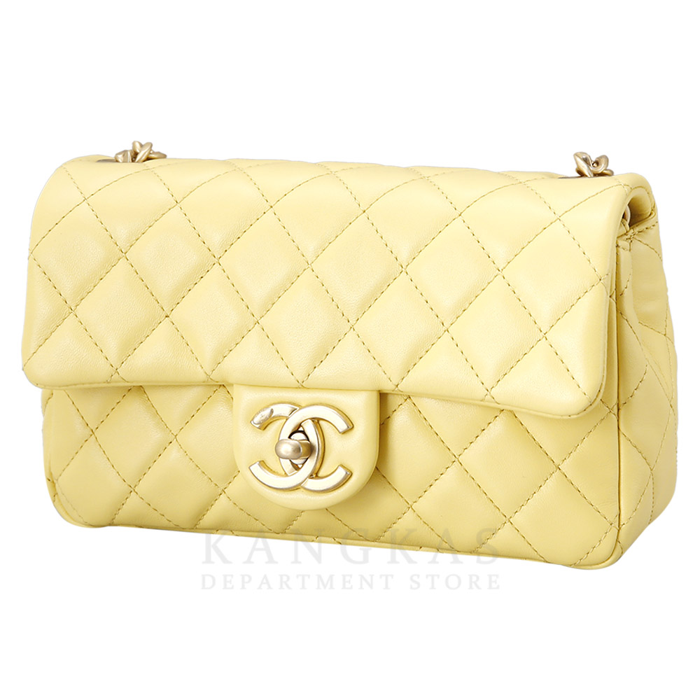 CHANEL(USED)샤넬 클래식 램스킨 뉴미니 쥬얼 체인