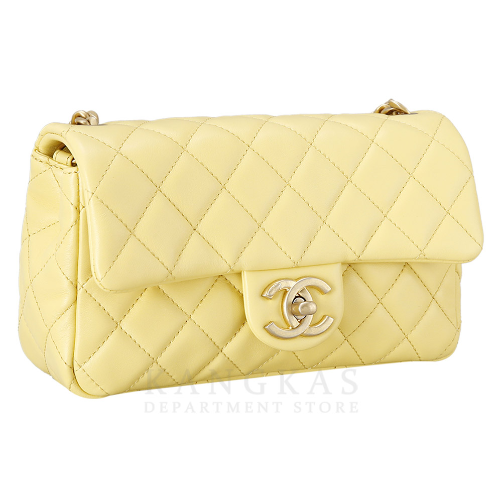 CHANEL(USED)샤넬 클래식 램스킨 뉴미니 쥬얼 체인
