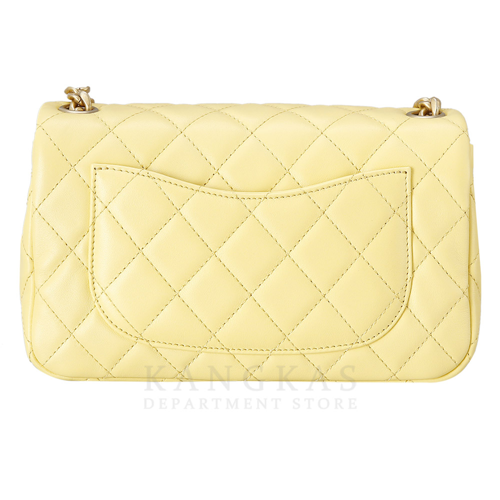 CHANEL(USED)샤넬 클래식 램스킨 뉴미니 쥬얼 체인