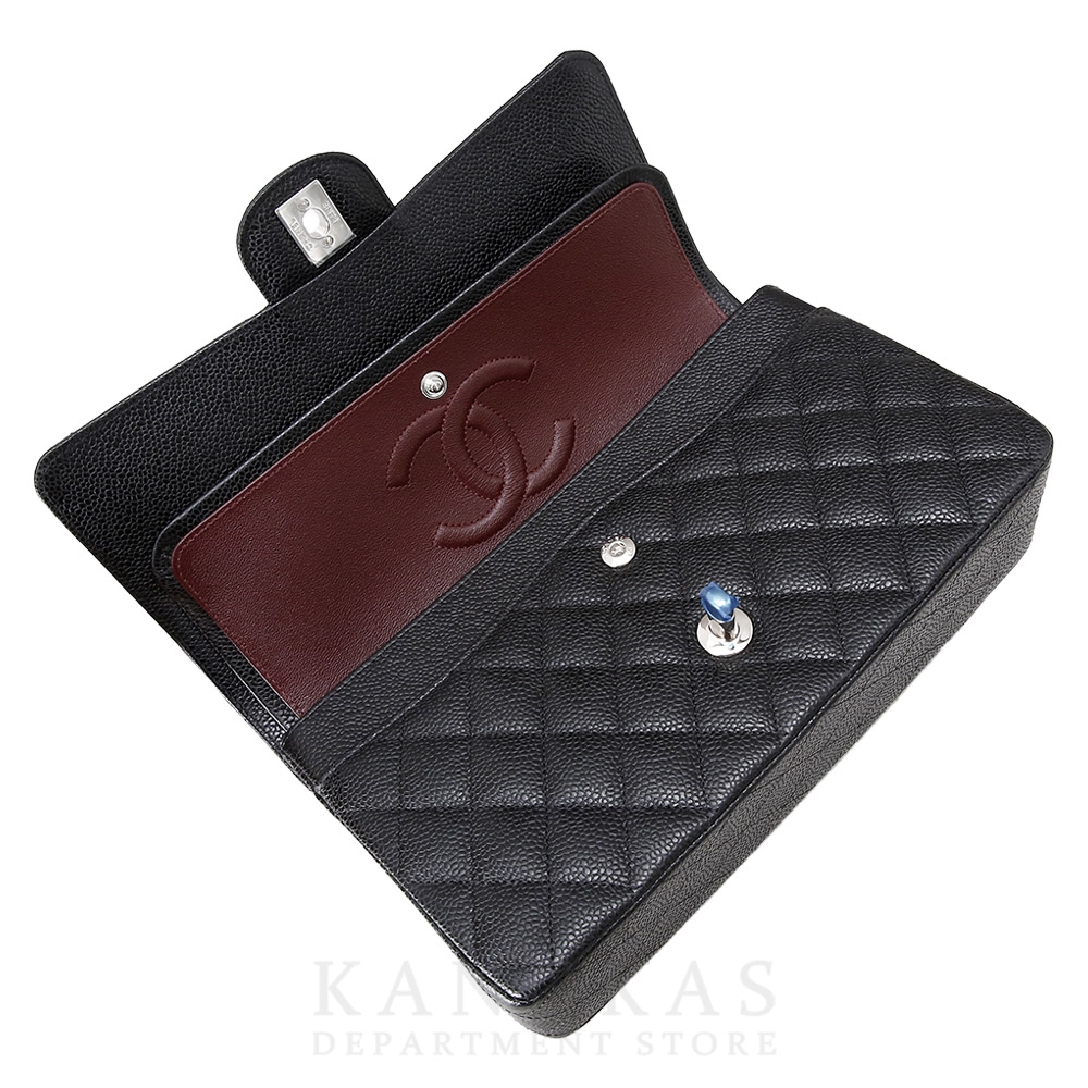 CHANEL(NEW)샤넬 클래식 캐비어 미듐 은장 (새제품) NEW PRODUCT