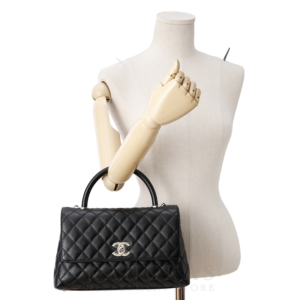 CHANEL(NEW)샤넬 캐비어 코코핸들28 (새제품) NEW PRODUCT