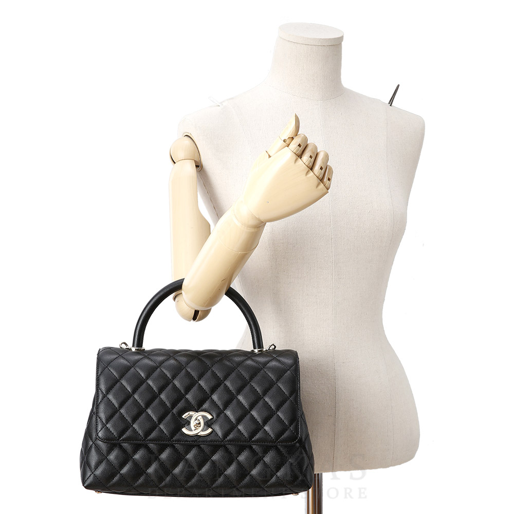 CHANEL(NEW)샤넬 캐비어 코코핸들28 (새제품) NEW PRODUCT