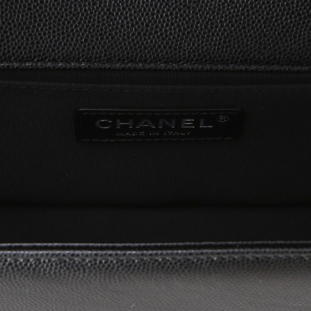 CHANEL(USED)샤넬 보이샤넬 캐비어 미듐