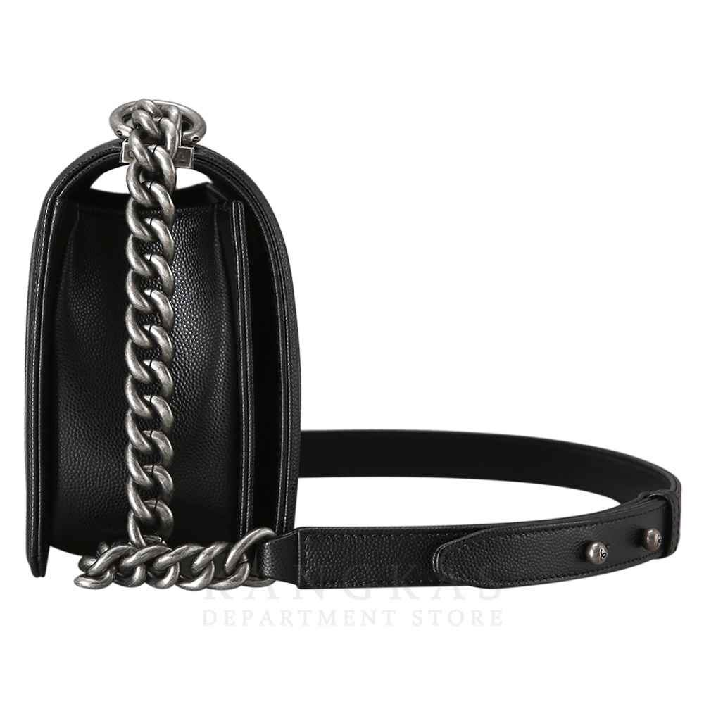 CHANEL(USED)샤넬 보이샤넬 캐비어 미듐