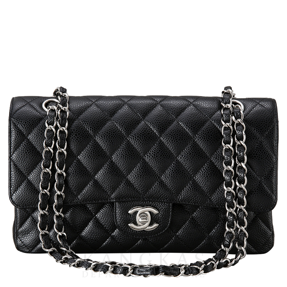 CHANEL(USED)샤넬 클래식 캐비어 미듐