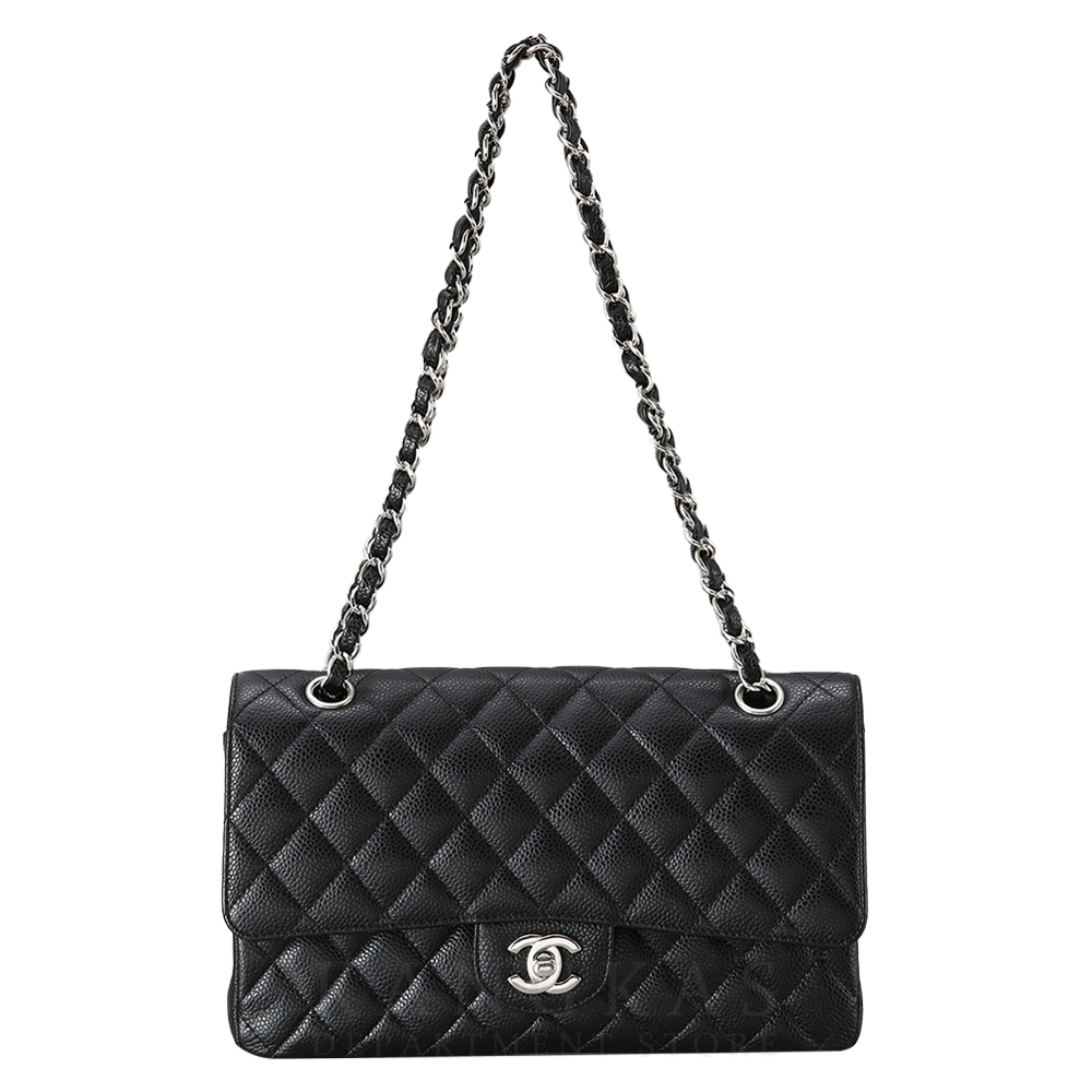 CHANEL(USED)샤넬 클래식 캐비어 미듐