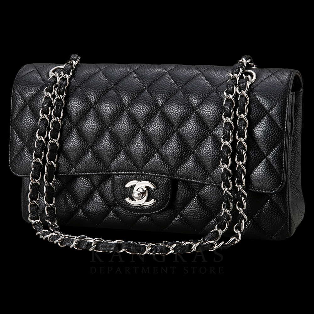 CHANEL(USED)샤넬 클래식 캐비어 미듐