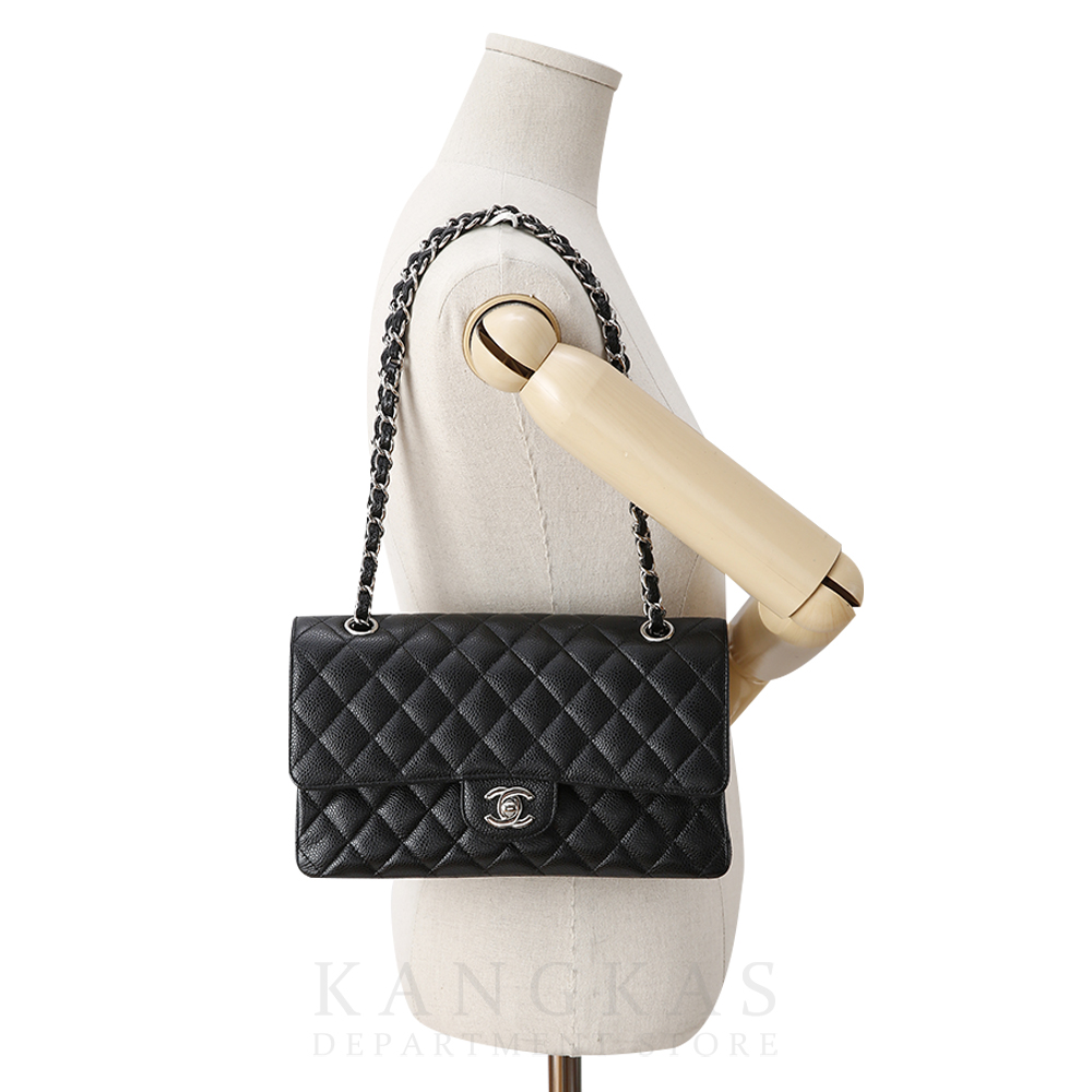 CHANEL(USED)샤넬 클래식 캐비어 미듐