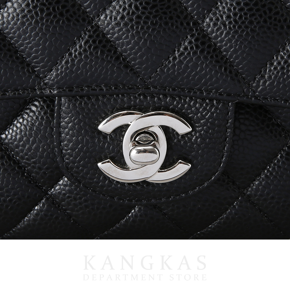 CHANEL(USED)샤넬 클래식 캐비어 미듐