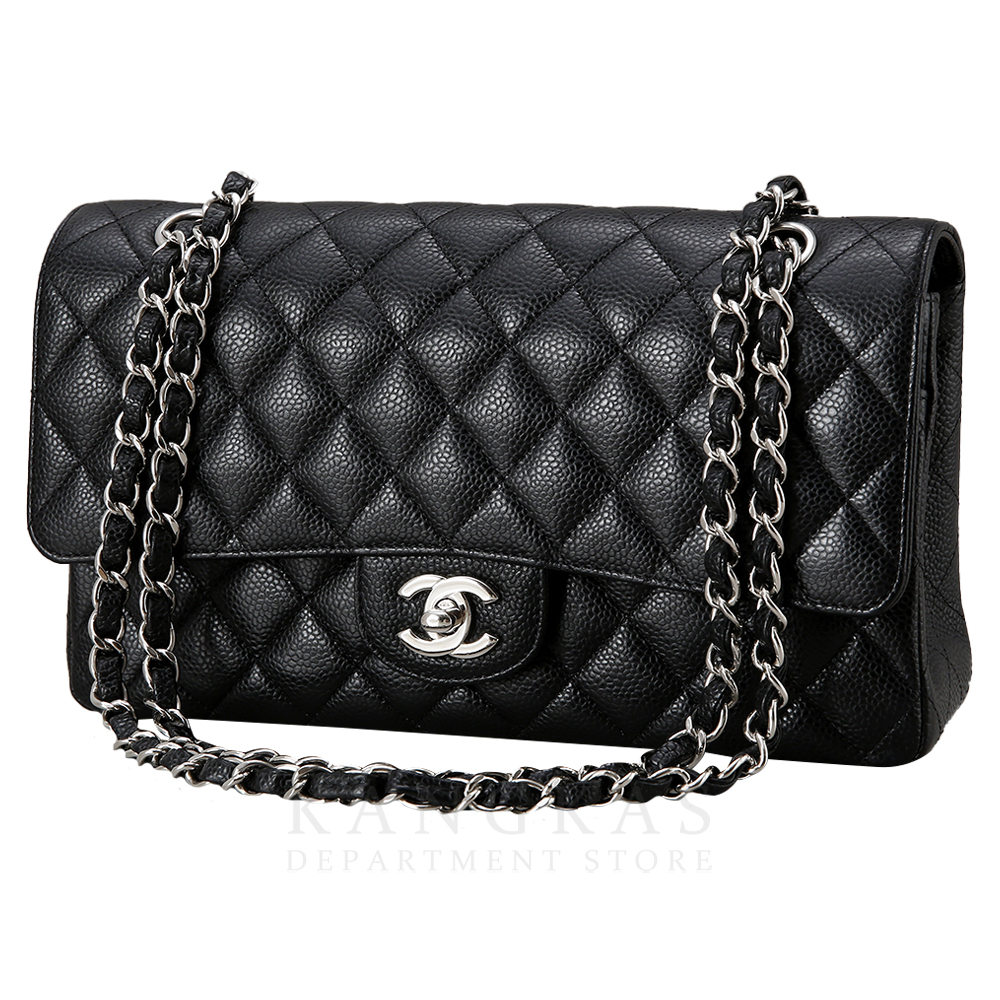 CHANEL(USED)샤넬 클래식 캐비어 미듐