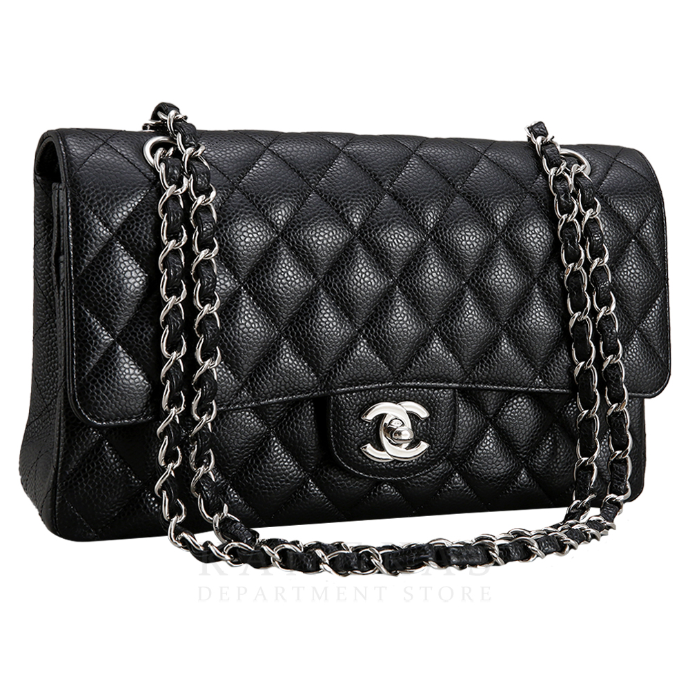 CHANEL(USED)샤넬 클래식 캐비어 미듐
