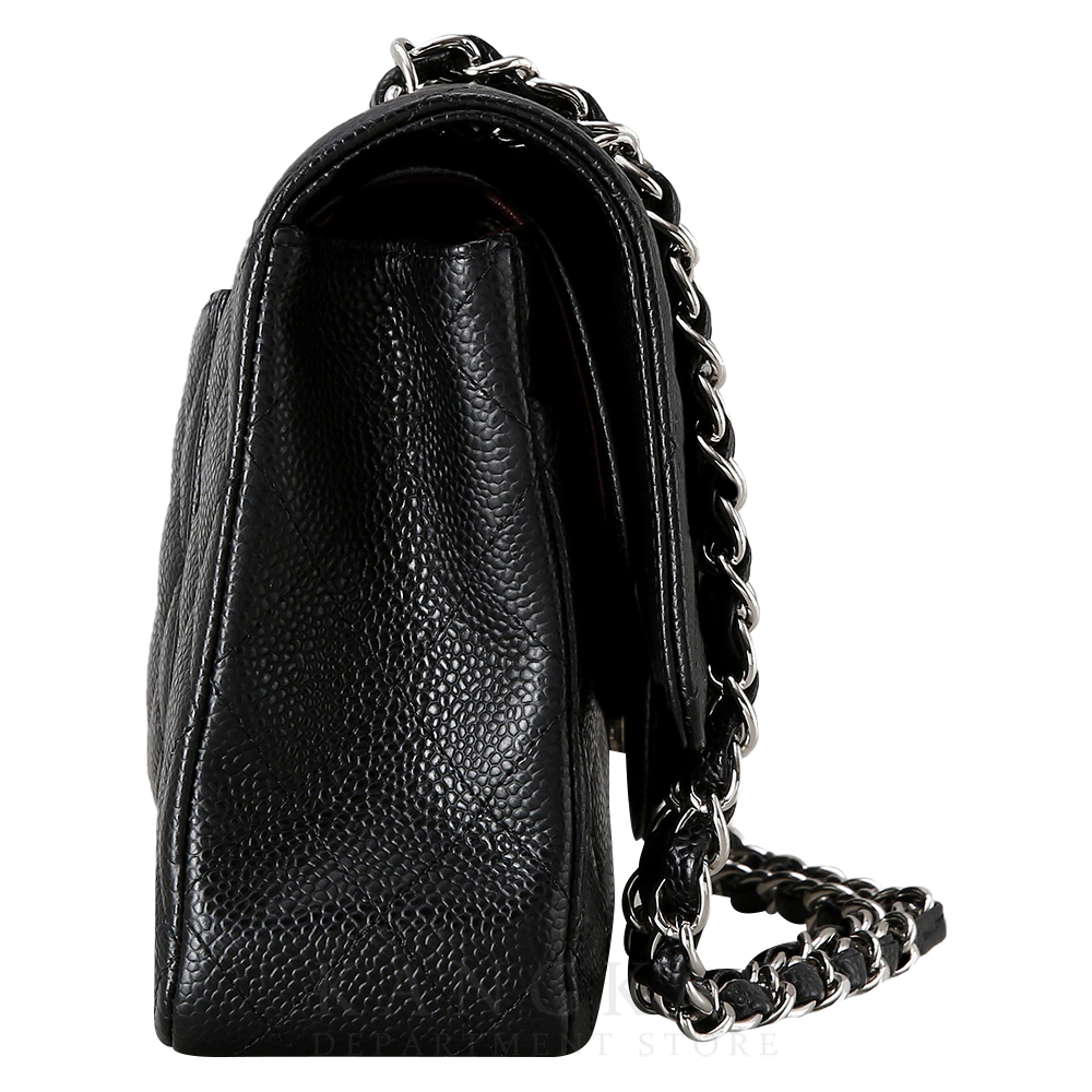 CHANEL(USED)샤넬 클래식 캐비어 미듐