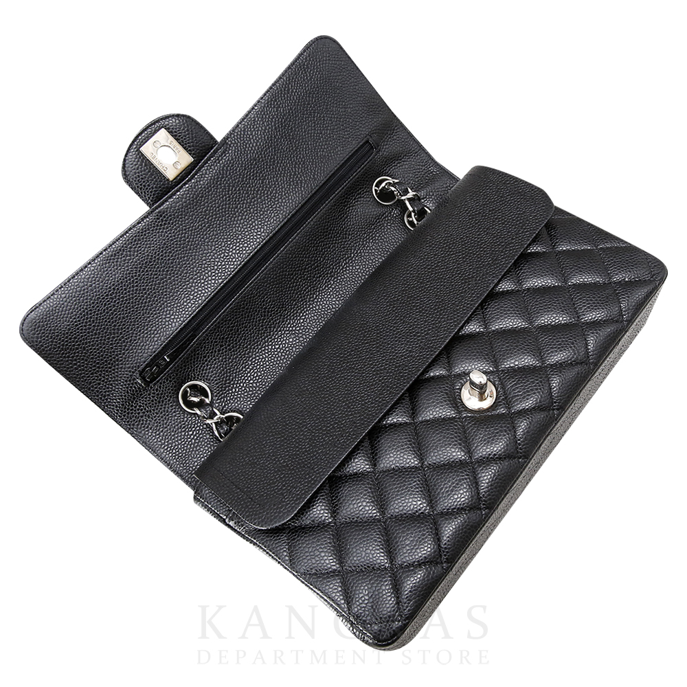 CHANEL(USED)샤넬 클래식 캐비어 미듐