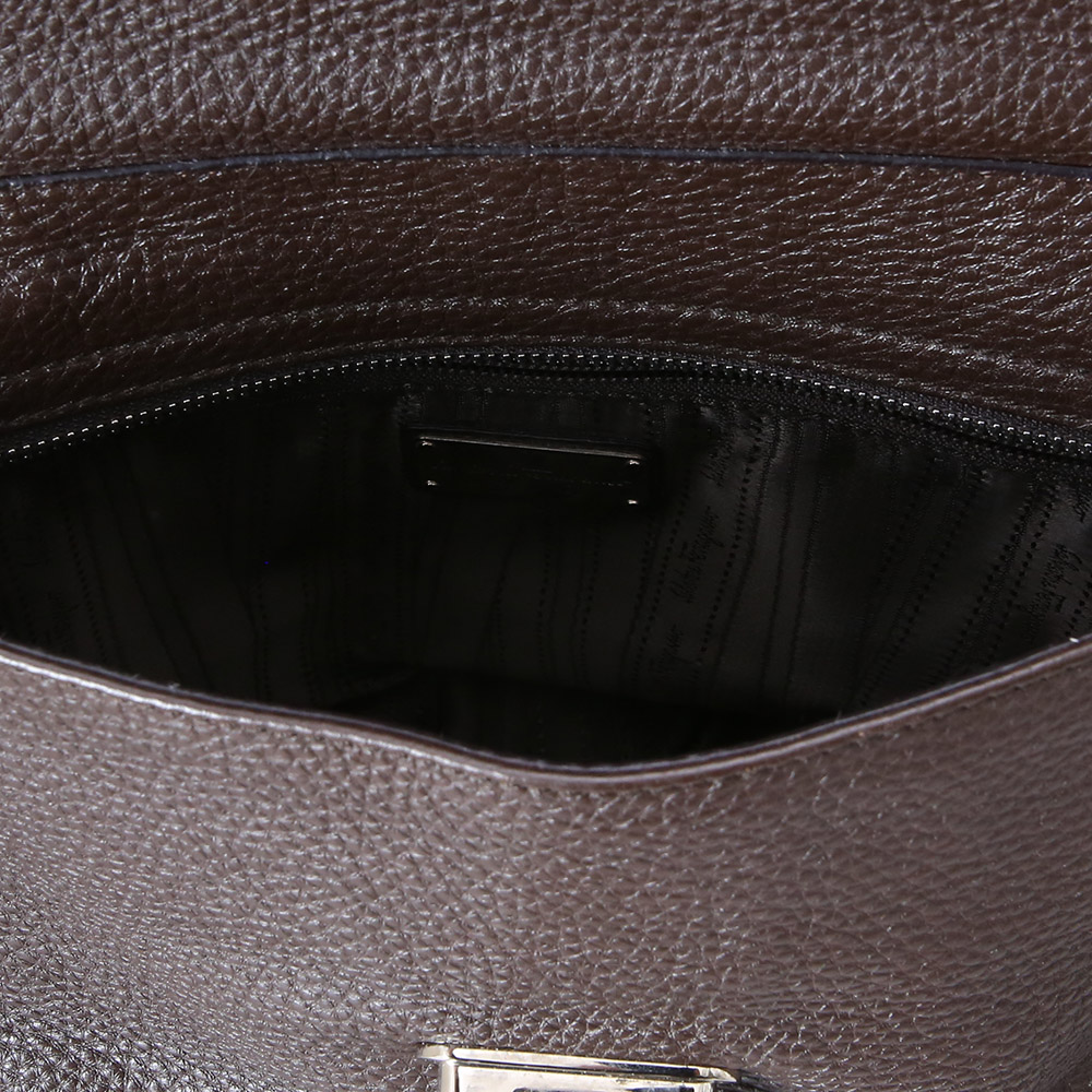 FERRAGAMO(USED)페레가모 간치니 탑 핸들겸 숄더백