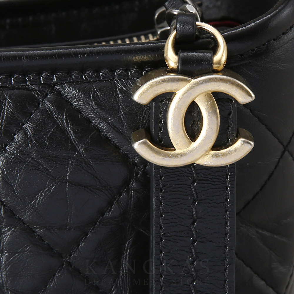CHANEL(USED)샤넬 가브리엘 호보 로고 스트랩 스몰