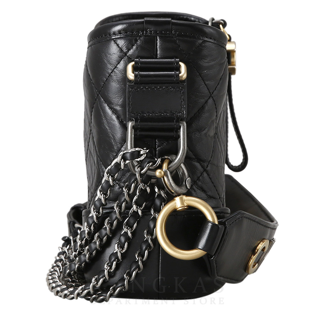 CHANEL(USED)샤넬 가브리엘 호보 로고 스트랩 스몰