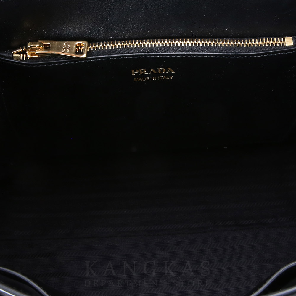 PRADA(USED)프라다 1BA155 사피아노 모노크롬 토트백