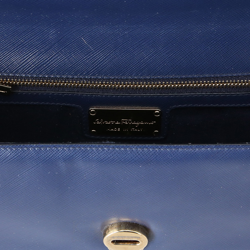 FERRAGAMO(USED)페레가모 바라리본 체인 숄더백