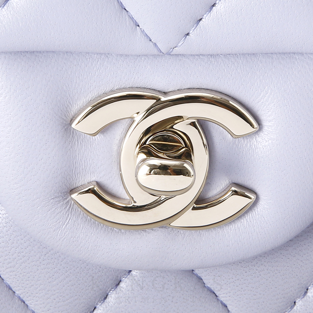 CHANEL(USED)샤넬 클래식 램스킨 탑 핸들백
