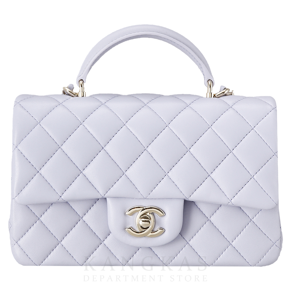 CHANEL(USED)샤넬 클래식 램스킨 탑 핸들백