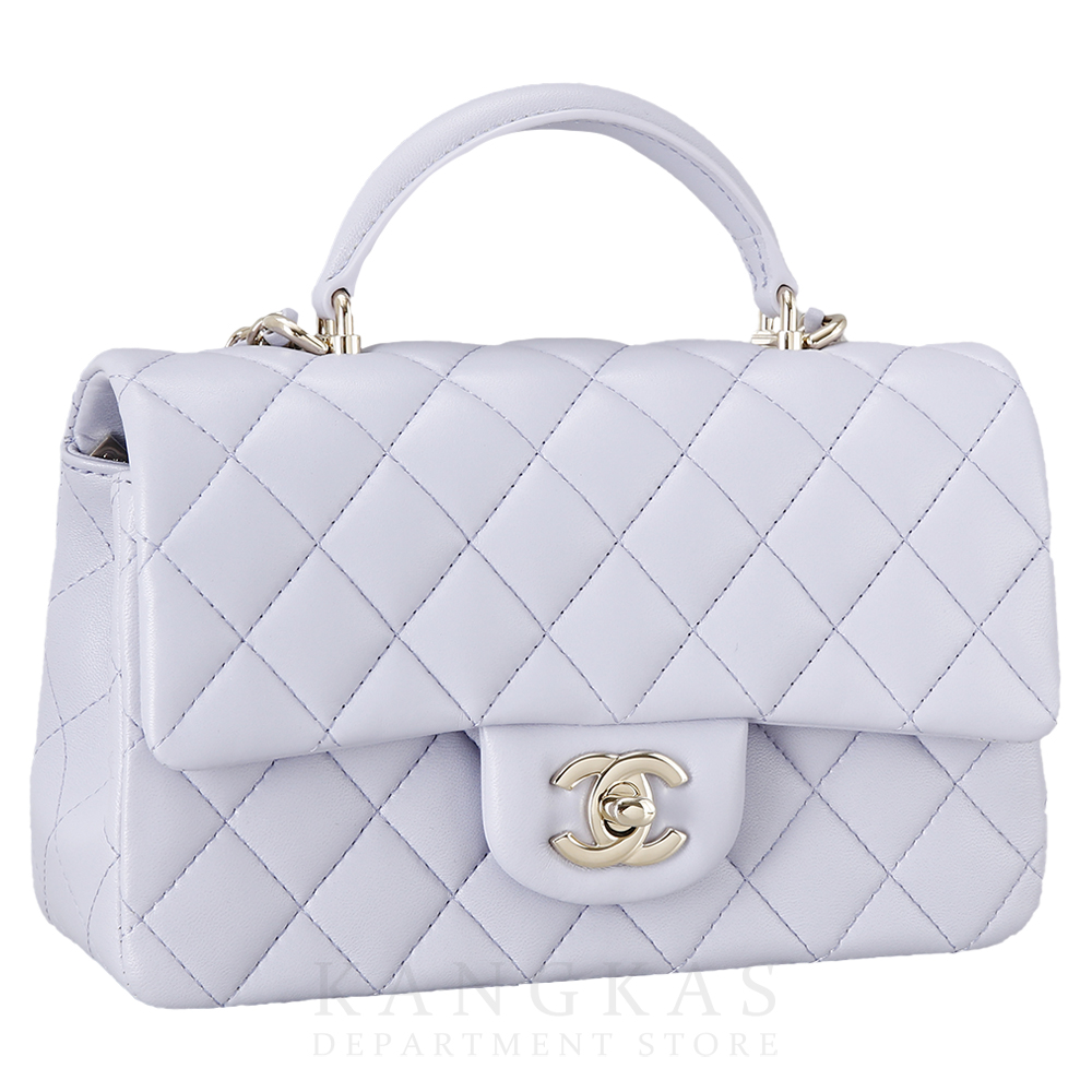 CHANEL(USED)샤넬 클래식 램스킨 탑 핸들백