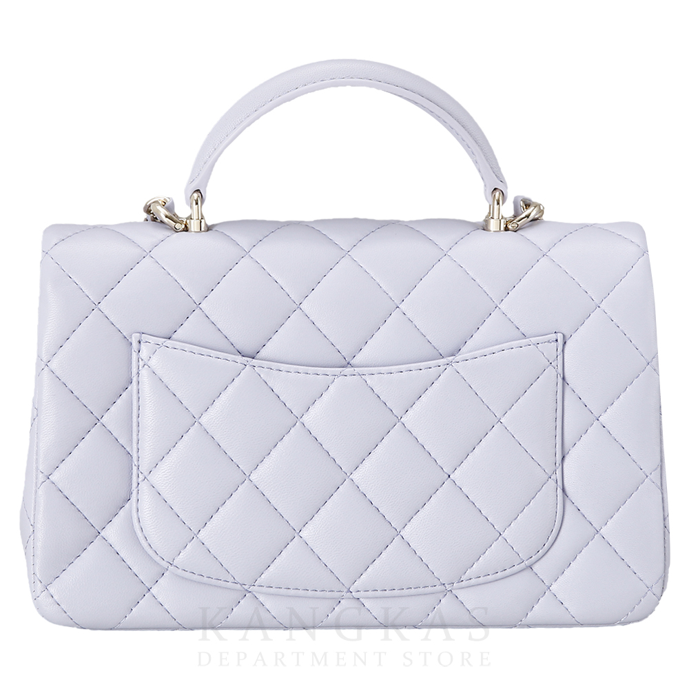 CHANEL(USED)샤넬 클래식 램스킨 탑 핸들백