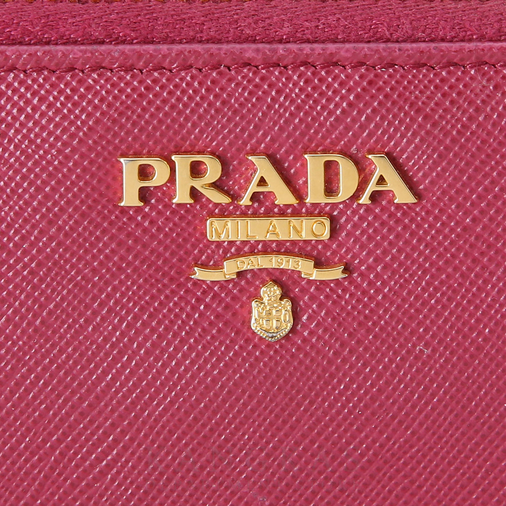 PRADA(USED)프라다 1M0506 사피아노 장지갑
