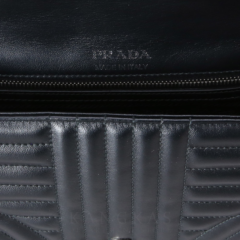 PRADA(USED)프라다 1BD108 다이아그램 체인 숄더백