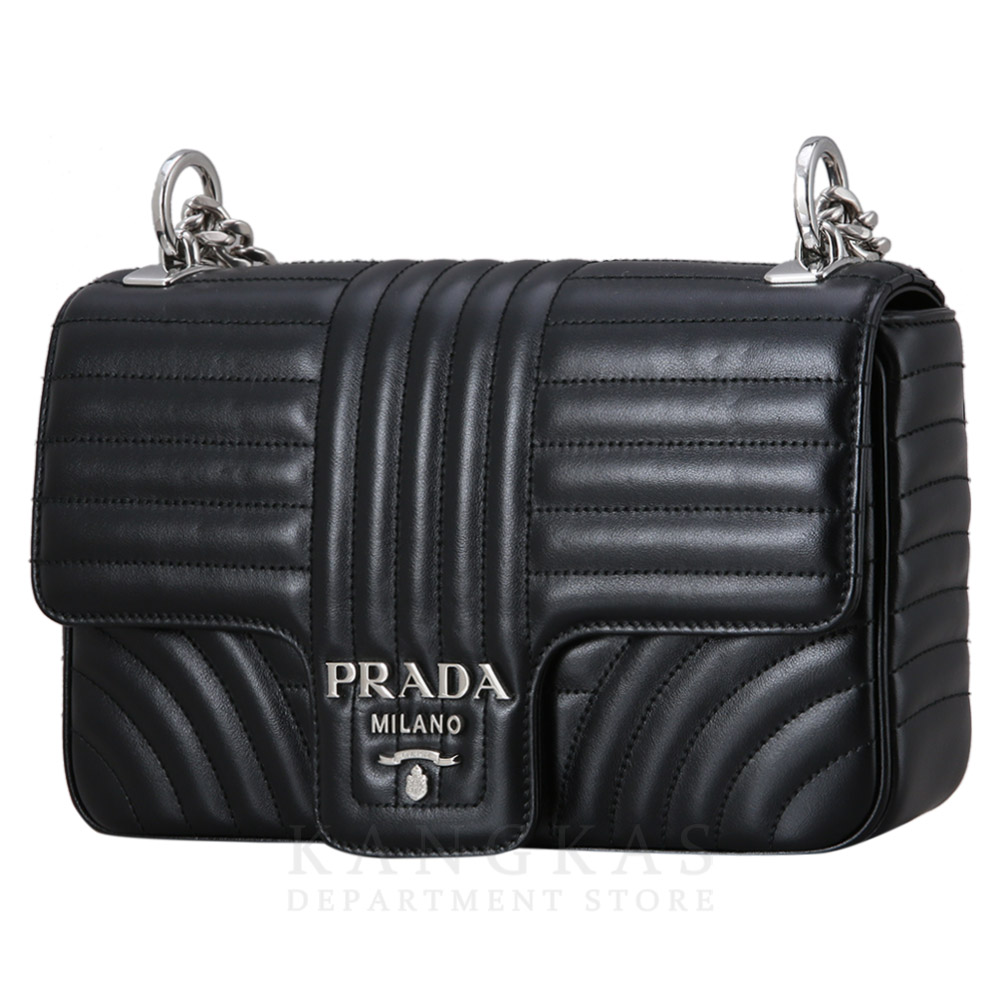PRADA(USED)프라다 1BD108 다이아그램 체인 숄더백