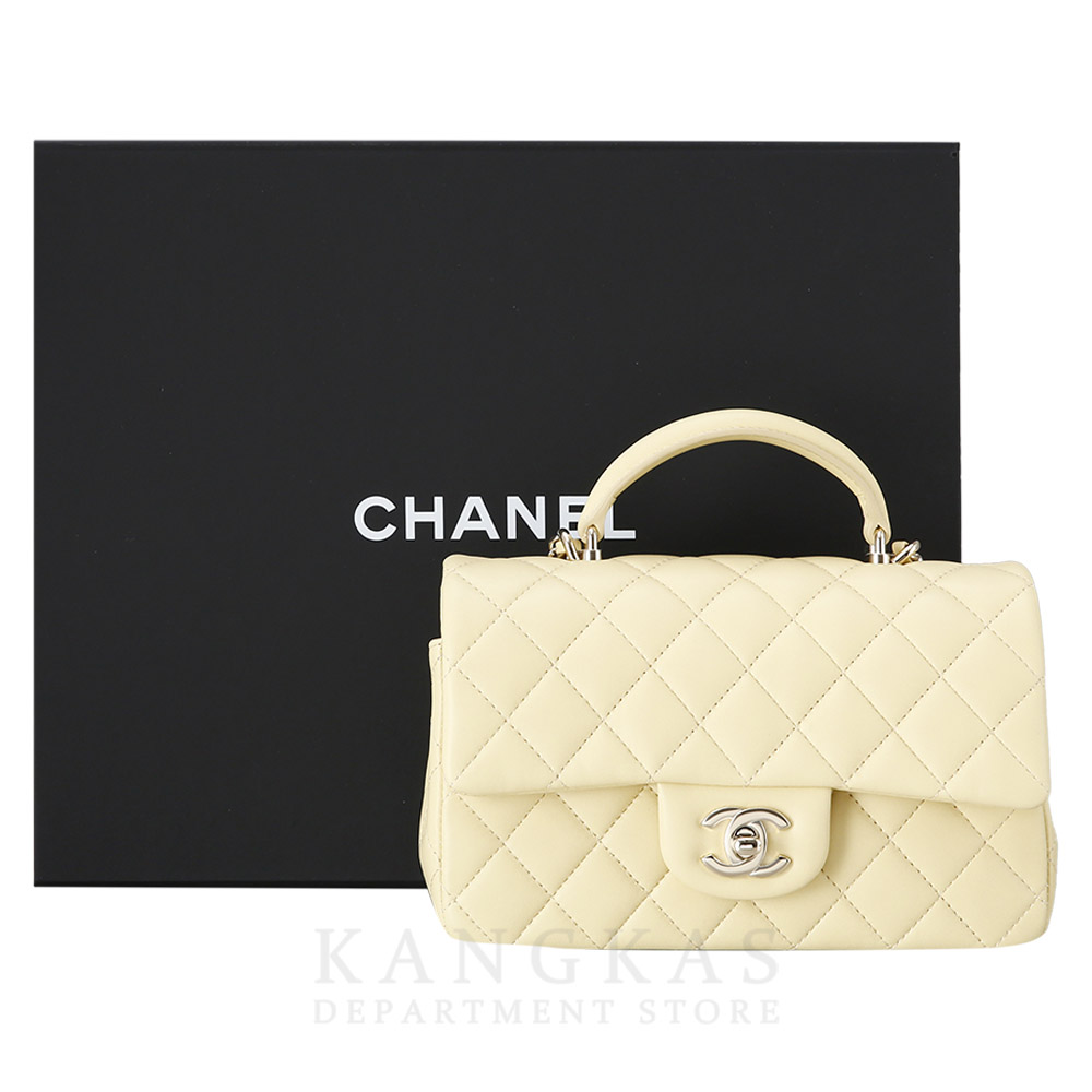 CHANEL(NEW)샤넬 클래식 램스킨 뉴미니 탑 핸들백 (새상품) NEW PRODUCT