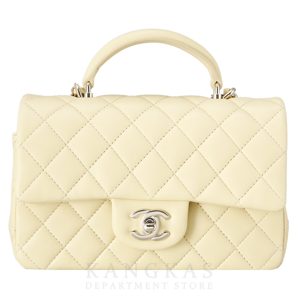 CHANEL(NEW)샤넬 클래식 램스킨 뉴미니 탑 핸들백 (새상품) NEW PRODUCT