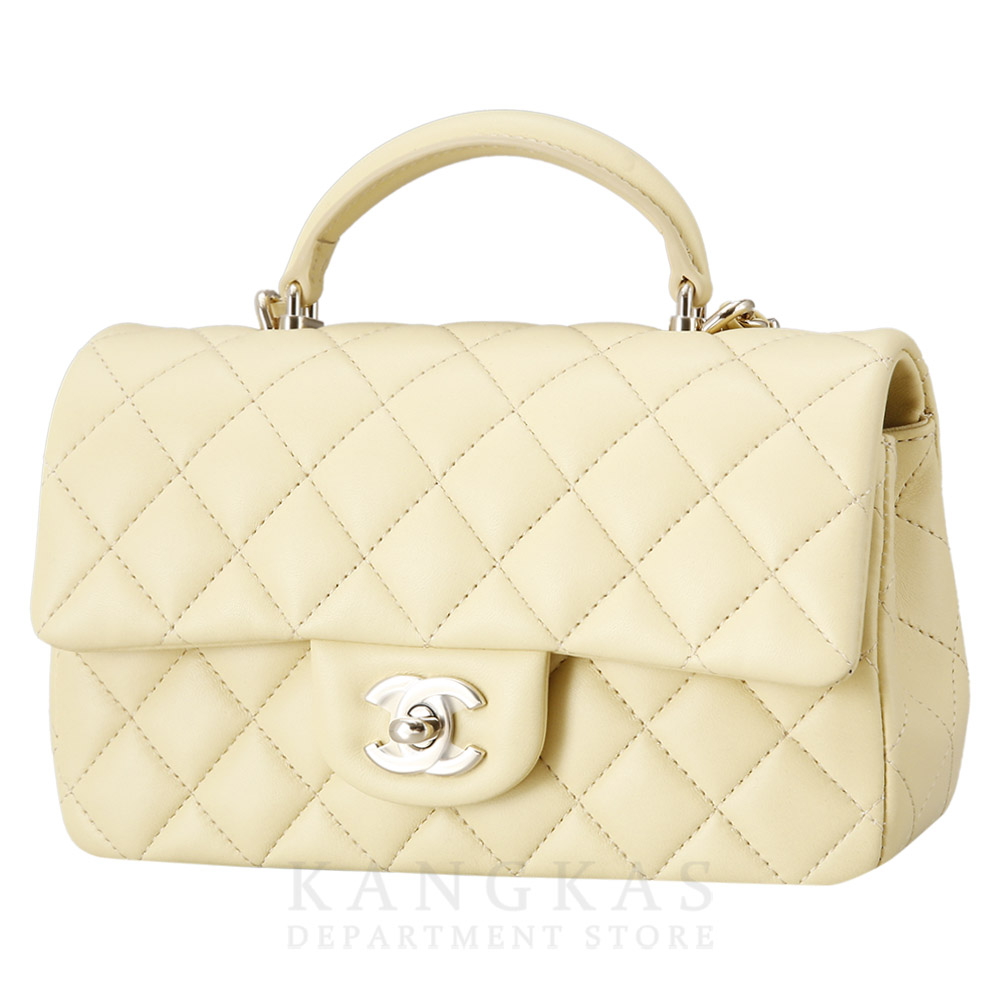 CHANEL(NEW)샤넬 클래식 램스킨 뉴미니 탑 핸들백 (새상품) NEW PRODUCT