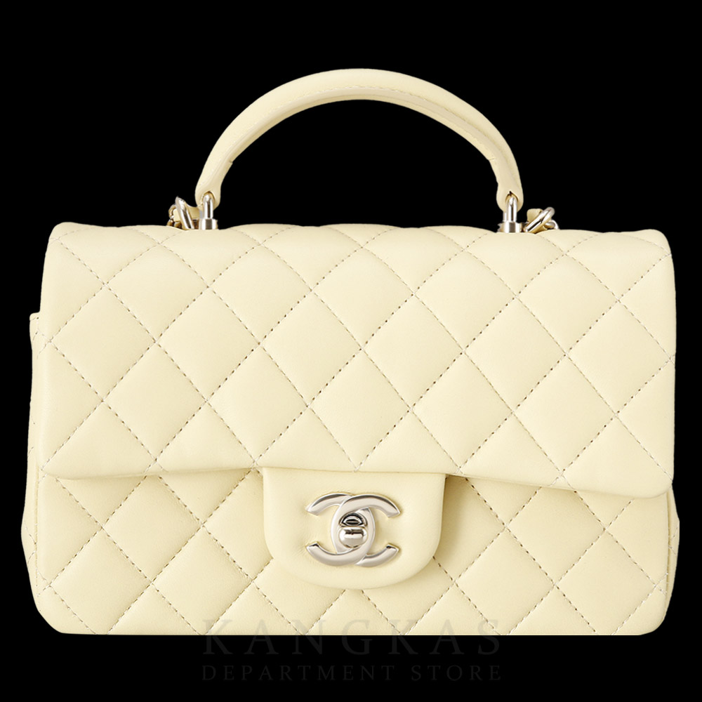 CHANEL(NEW)샤넬 클래식 램스킨 뉴미니 탑 핸들백 (새상품) NEW PRODUCT
