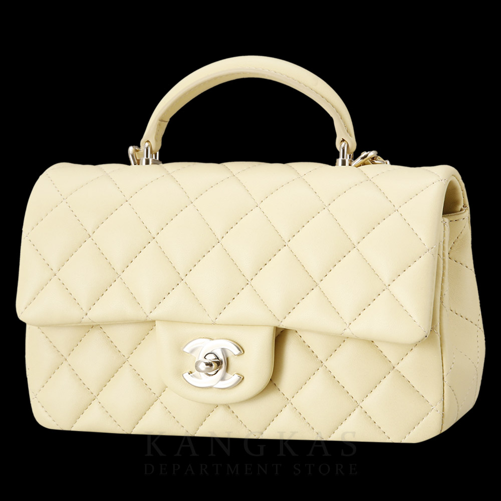 CHANEL(NEW)샤넬 클래식 램스킨 뉴미니 탑 핸들백 (새상품) NEW PRODUCT