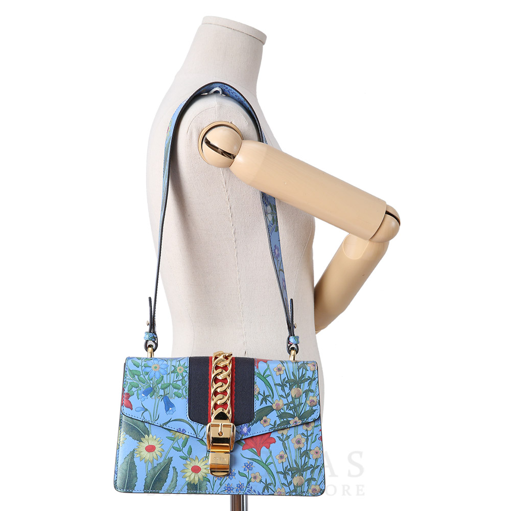 GUCCI(USED)구찌 421882 플라워 실비 스몰백