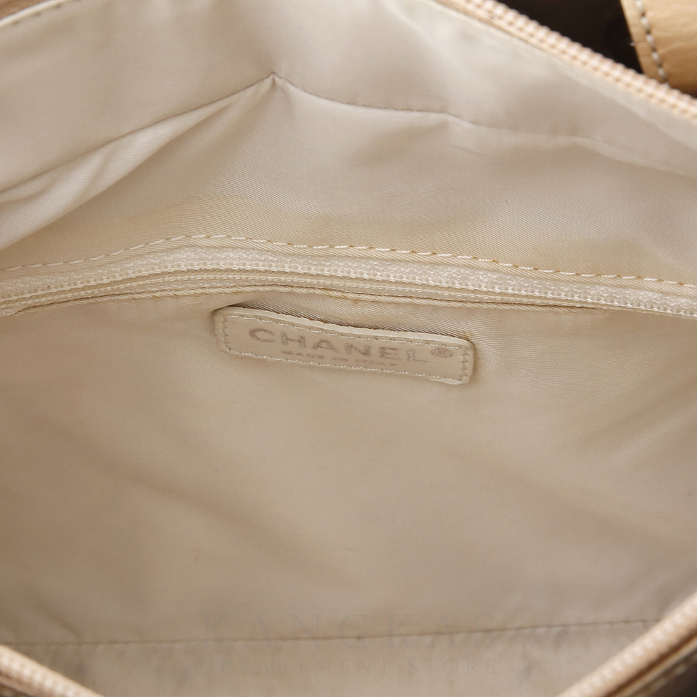 CHANEL(USED)샤넬 시즌 CC로고 참 토트백