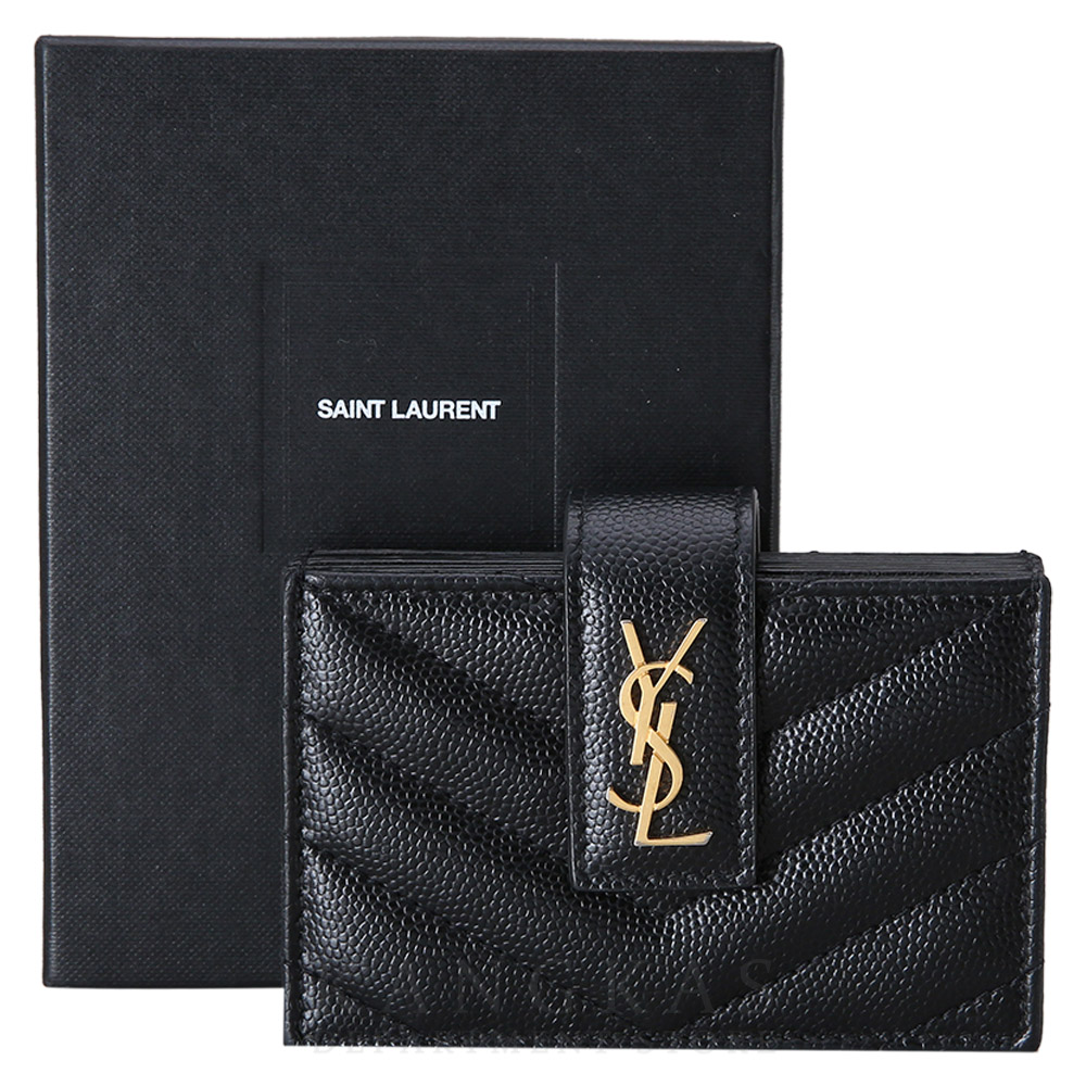 Yves Saint Laurent(USED)생로랑 607907 모노그램 아코디언 카드지갑