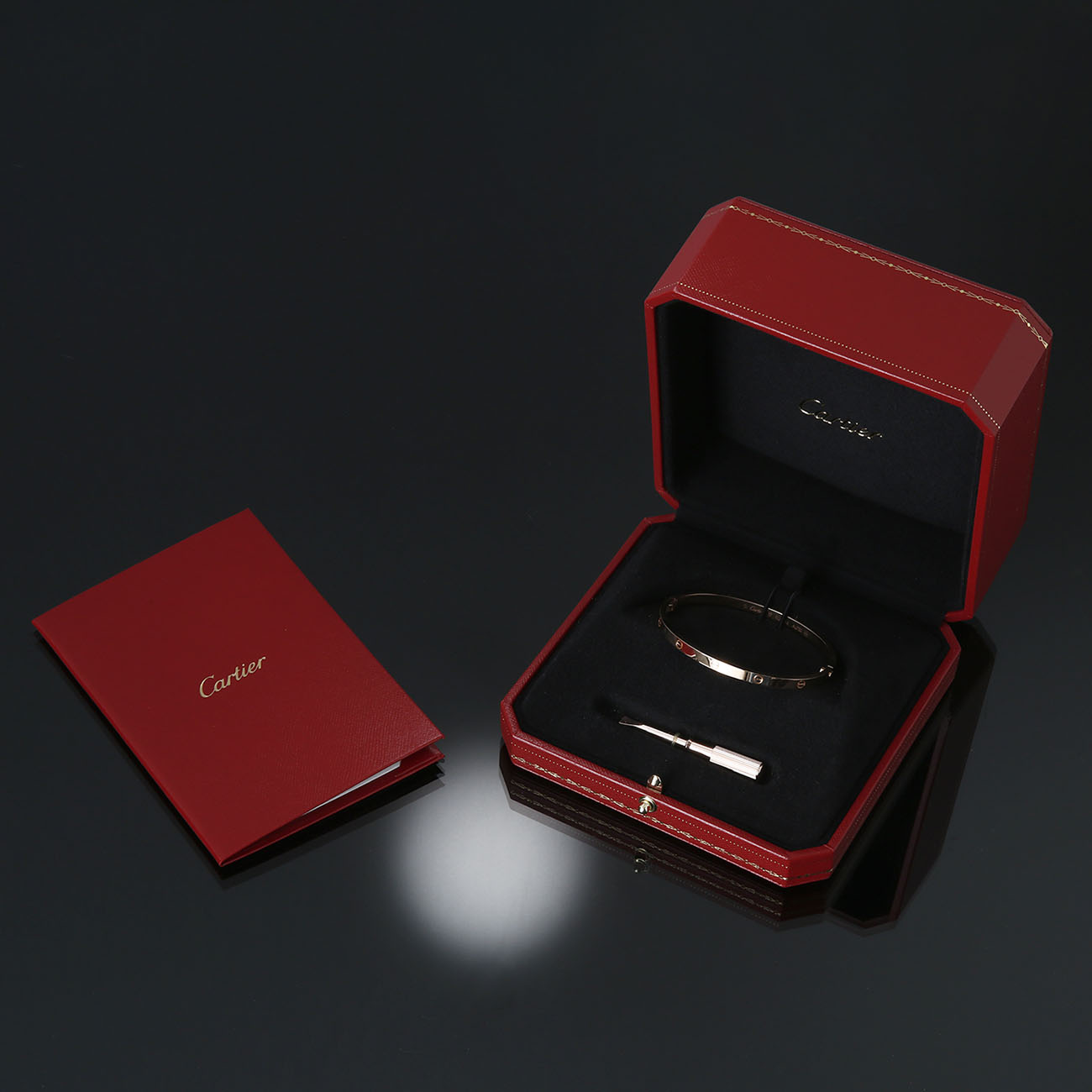 CARTIER(USED)까르띠에 러브 브레이슬릿 SM #17