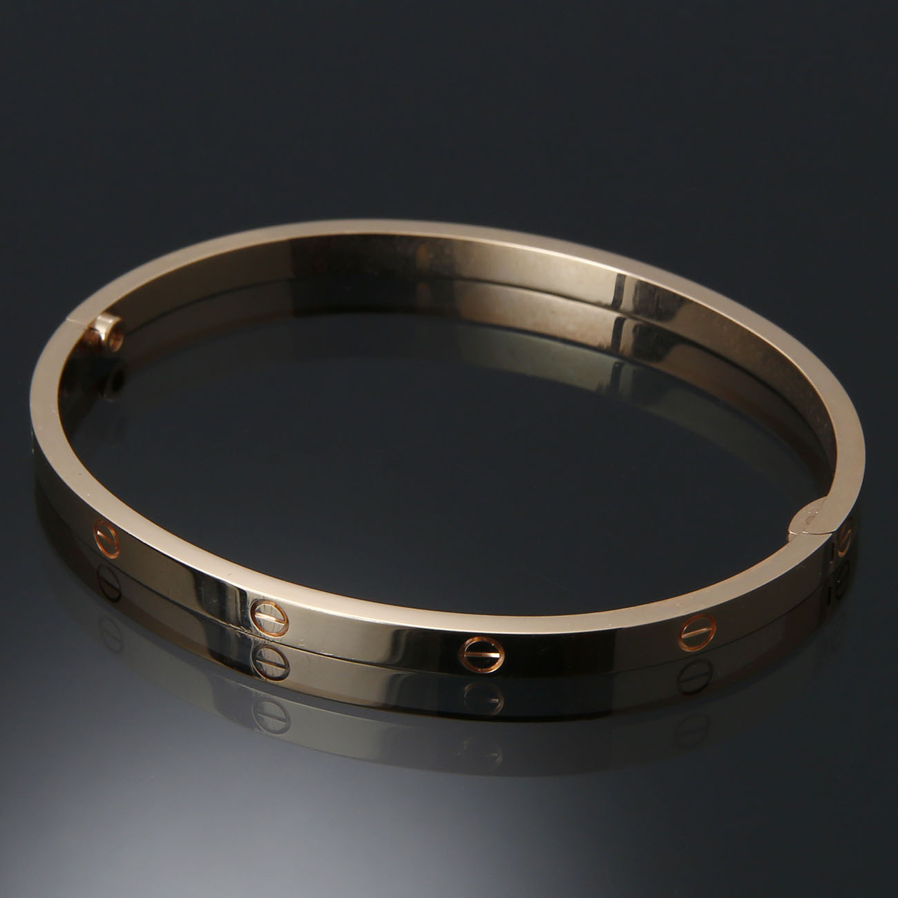 CARTIER(USED)까르띠에 러브 브레이슬릿 SM #17