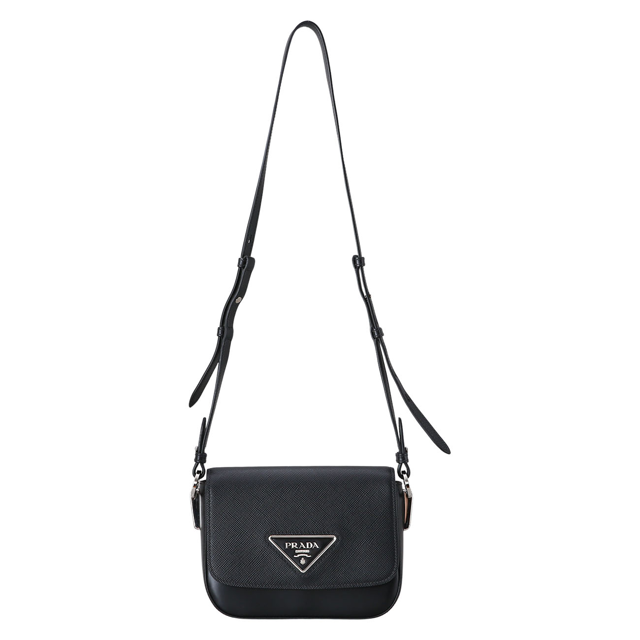PRADA(USED)프라다 1BD249 삼각로고 아이텐티티 크로스백