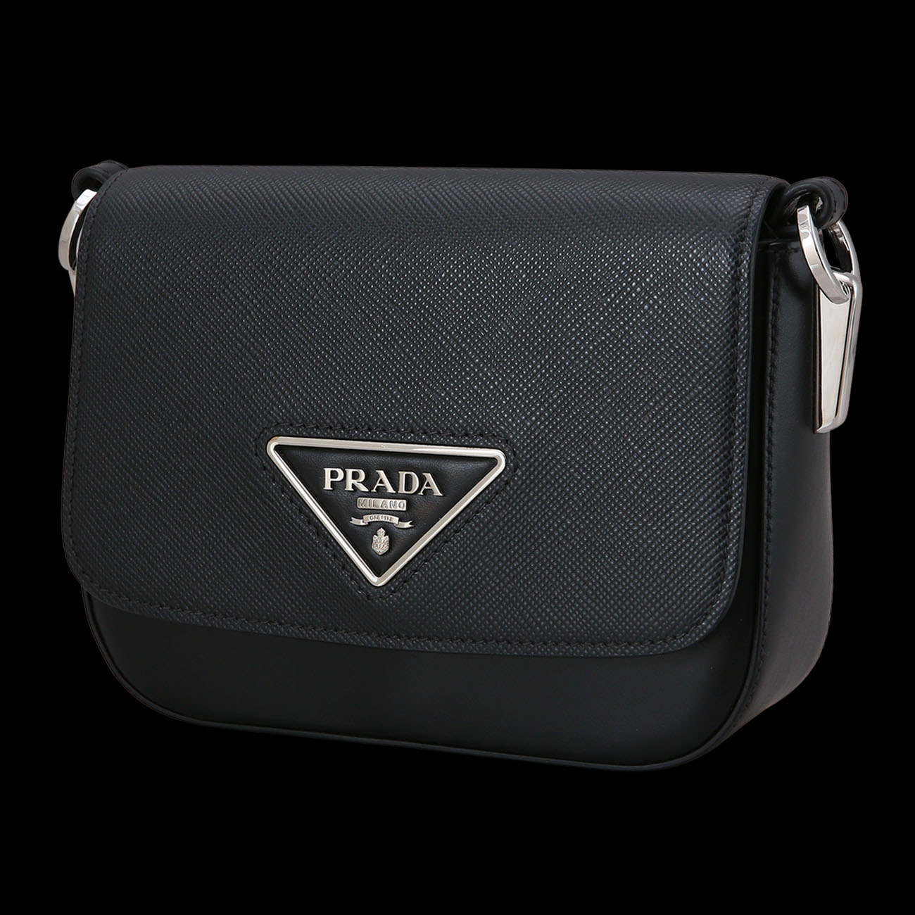 PRADA(USED)프라다 1BD249 삼각로고 아이텐티티 크로스백