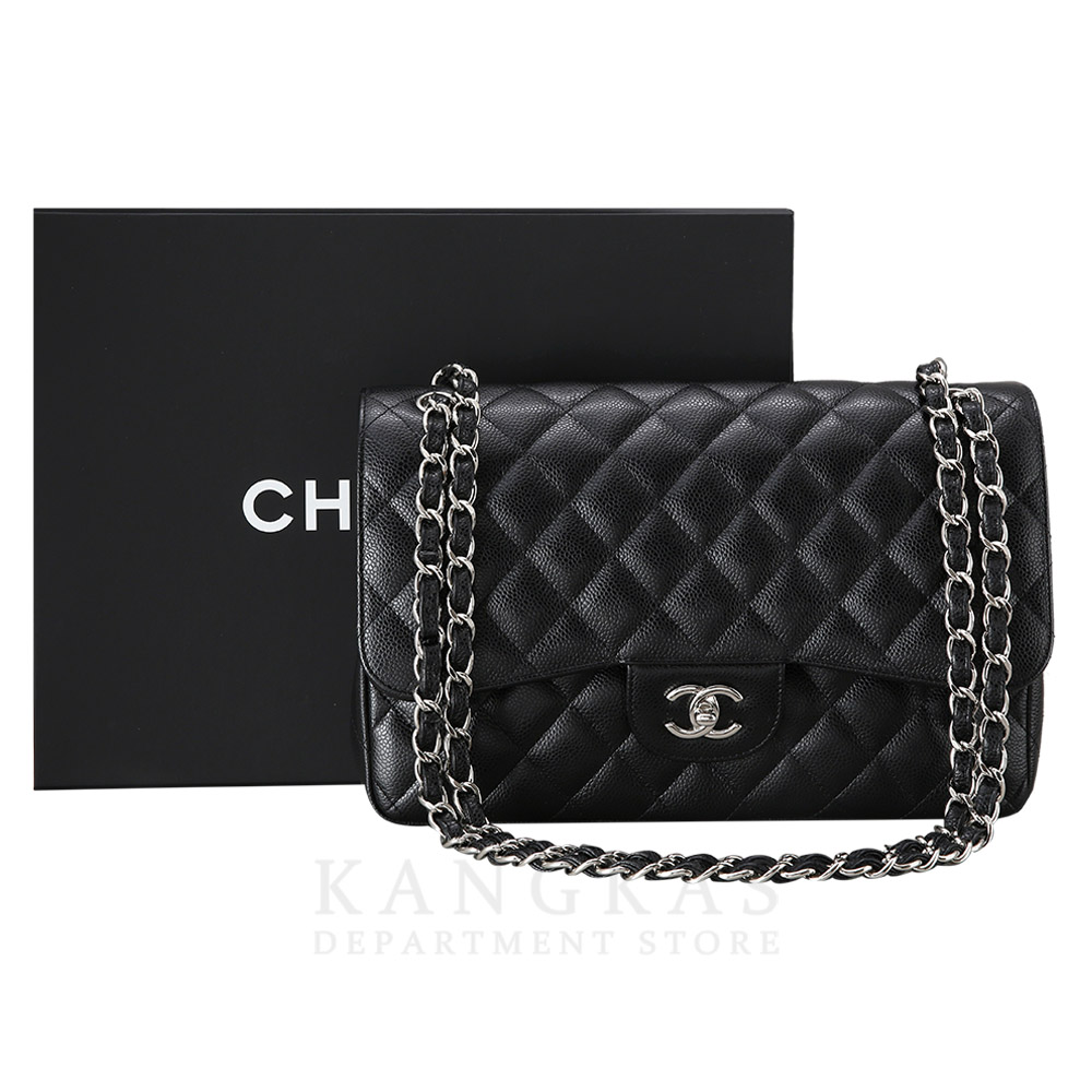 CHANEL(USED)샤넬 캐비어 클래식 라지 플랩백